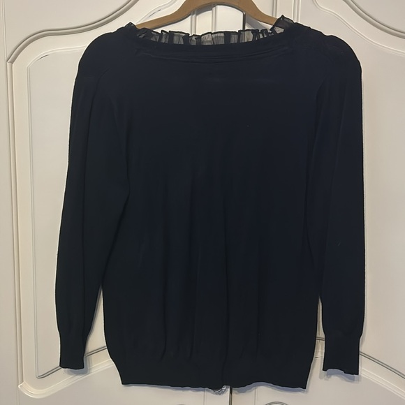 Isabella Rodriguez Black Button down Cardigan Size L - Picture 6 of 6